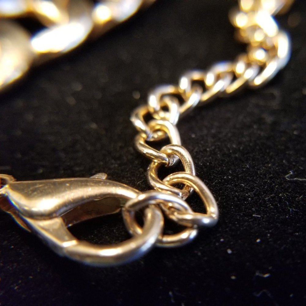3 Strand Gold Plated Necklace: Brand New Half Off! - Picture 4 of 4